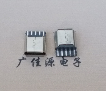 四川Micro USB5p母座焊线 前五后五焊接有后背