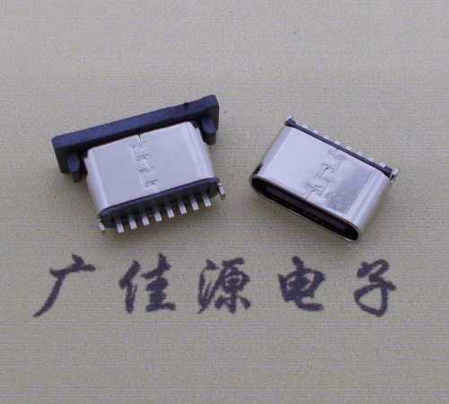 四川连接器TYPE-C8P母座直立式插座H=5.0mm