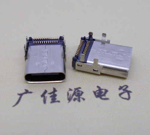 四川板上型Type-C24P母座双排SMT贴片连接器