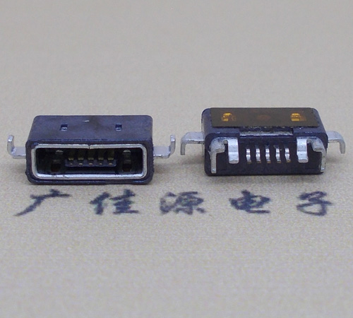 四川MICRO USB防水AB型口母头3D图纸封装