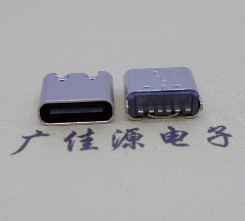 四川立式插板usb type-c6p母座