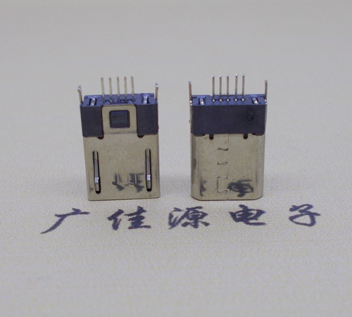 四川micro-迈克 插座 固定两脚鱼叉夹板1.0公头连接器