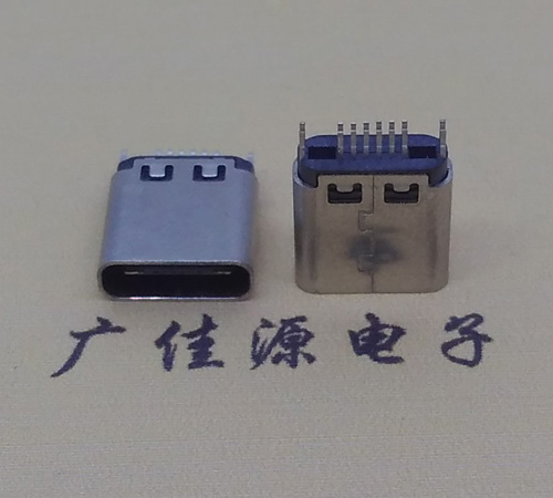 四川type-c16p母座,夹板式type-c16p接口连接器