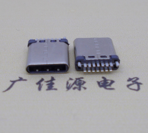 四川type-c14p公头铆合有地线接口厚2.7mm