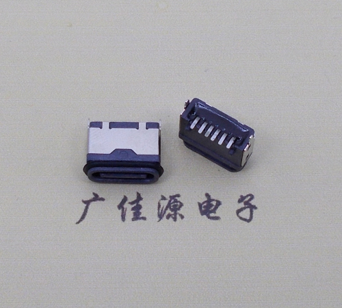 四川type c6p防水母座立式贴板SMT贴片