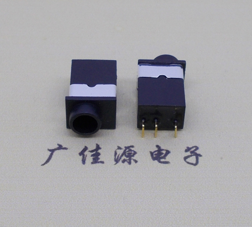 四川PJ-2030防水耳机插座 铜材质铜针2.5/3.5音频插口