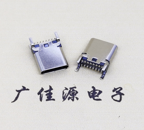 四川USB 3.1TYPE-C16Pin立贴母头座子引脚接线正负级详解