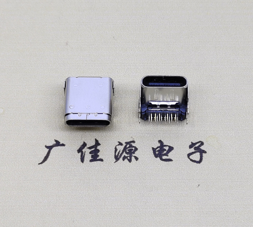 四川type c24p板上母头 typec接口数据CL=3.4,DIP+SMT端子DIP长脚